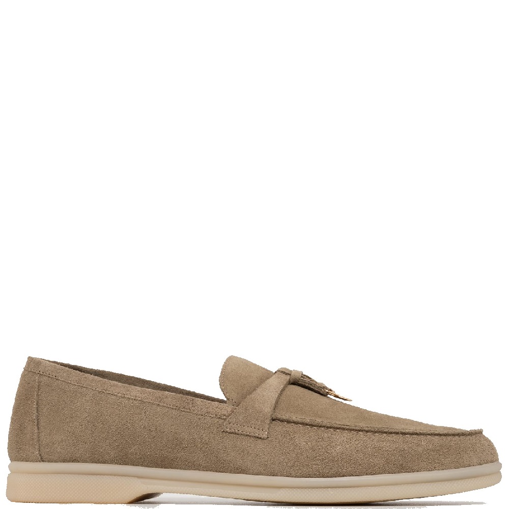 KOMIS & KOMIS</br>Komis & Komis E500 Γυναικεία Loafers Μπεζ Suede