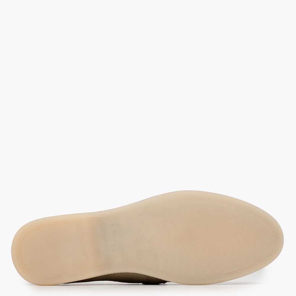 KOMIS & KOMIS</br>Komis & Komis E500 Γυναικεία Loafers Μπεζ Suede