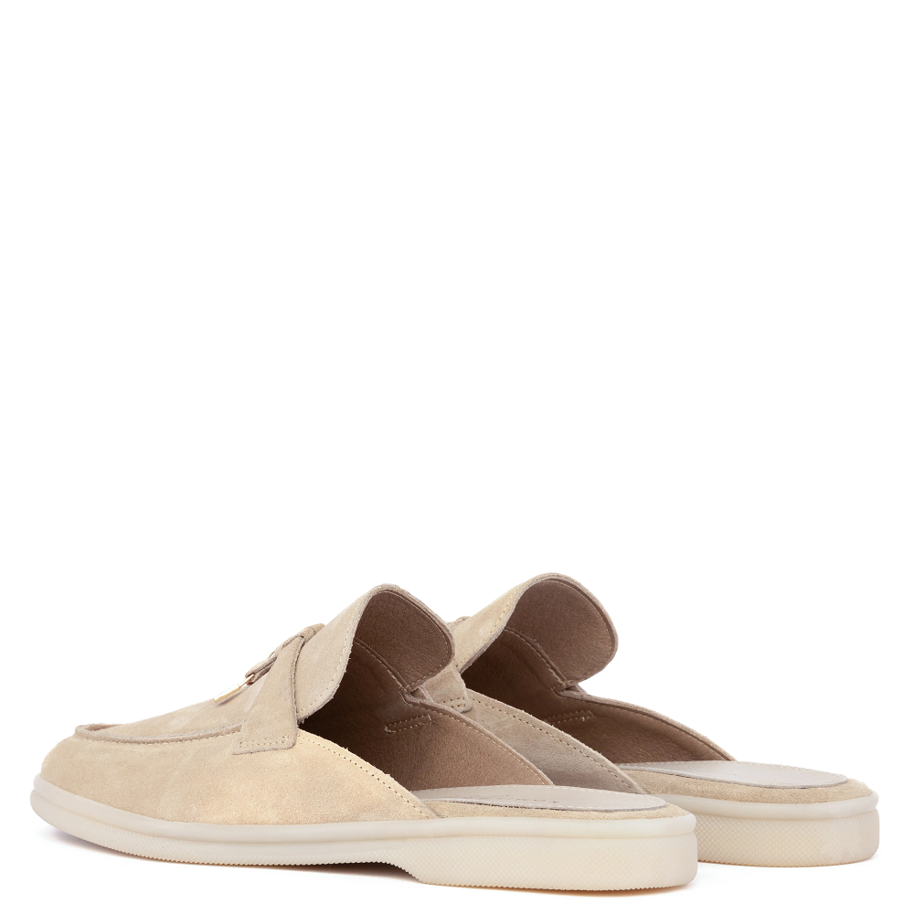 KOMIS & KOMIS</br>Komis & Komis E501 Γυναικεία Mules Εκρού Suede