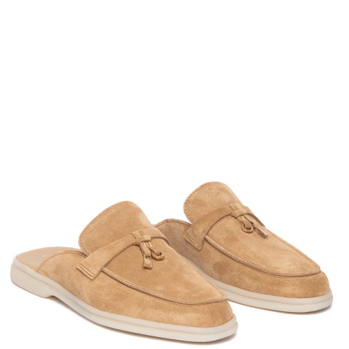 Komis & Komis E501 Γυναικεία Mules Ταμπά Suede