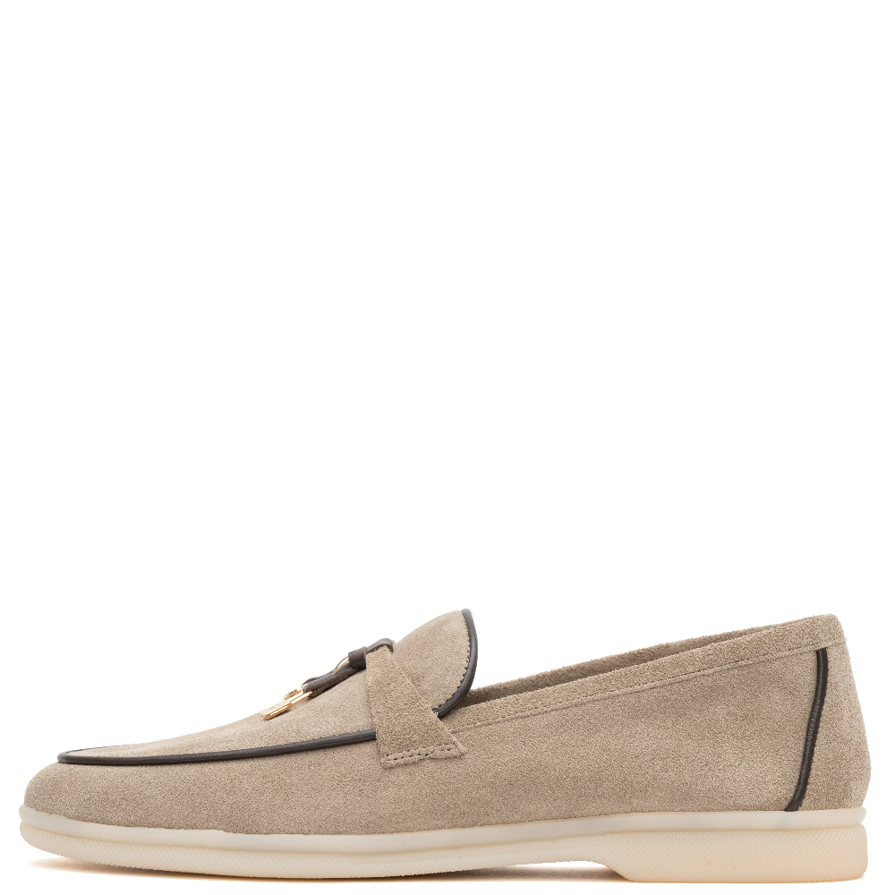 KOMIS & KOMIS</br>Komis & Komis E502 Γυναικεία Loafers Γκρι Suede