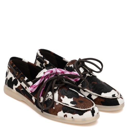 Komis & Komis E509 Γυναικεία Boat-Shoes Cow Pony