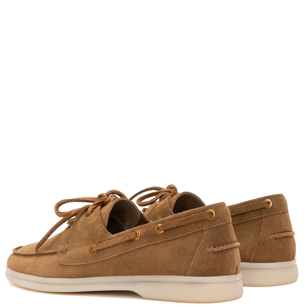 KOMIS & KOMIS</br>Komis & Komis E509 Γυναικεία Boat-Shoes Ταμπά Suede