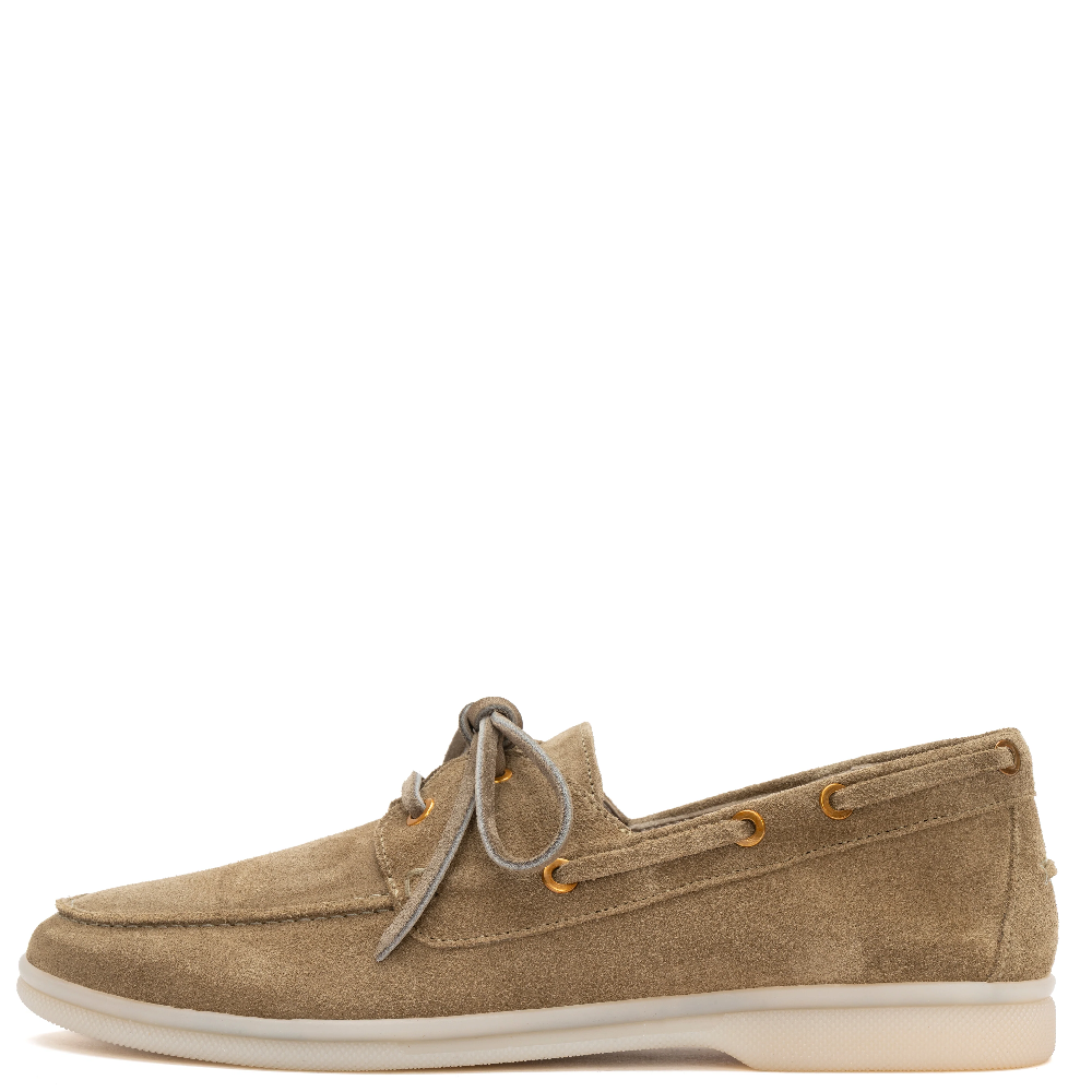 KOMIS & KOMIS</br>Komis & Komis E509 Γυναικεία Boat-Shoes Μπεζ Suede