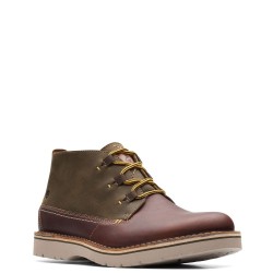 Ανδρικά Μποτάκια Ταμπά Δέρμα EASTFORD MID Clarks
