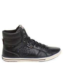 Ανδρικά Μποτάκια Μαύρο Δέρμα EM56817862-990 Tommy Hilfiger