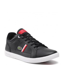 Ανδρικά Sneakers Μαύρο Δέρμα EUROPA 0120 1 SMA 7-40SMA0007312 Lacoste