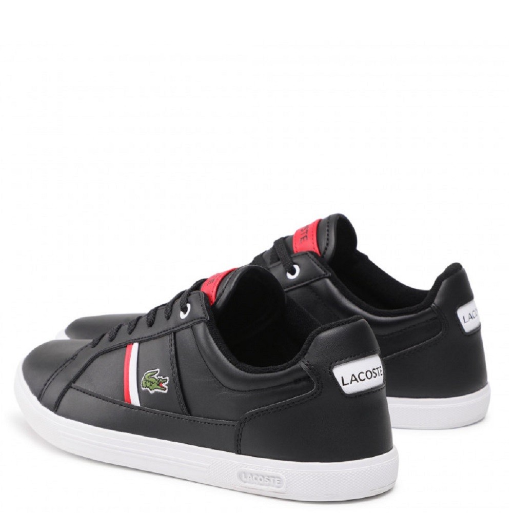 LACOSTE</br>Ανδρικά Sneakers Μαύρο Δέρμα EUROPA 0120 1 SMA 7-40SMA0007312 Lacoste LACOSTE</br>Ανδρικά Sneakers Μαύρο Δέρμα EUROPA 0120 1 SMA 7-40SMA0007312 Lacoste