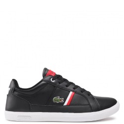 Ανδρικά Sneakers Μαύρο Δέρμα EUROPA 0120 1 SMA 7-40SMA0007312 Lacoste