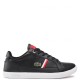 LACOSTE</br>Ανδρικά Sneakers Μαύρο Δέρμα EUROPA 0120 1 SMA 7-40SMA0007312 Lacoste LACOSTE</br>Ανδρικά Sneakers Μαύρο Δέρμα EUROPA 0120 1 SMA 7-40SMA0007312 Lacoste