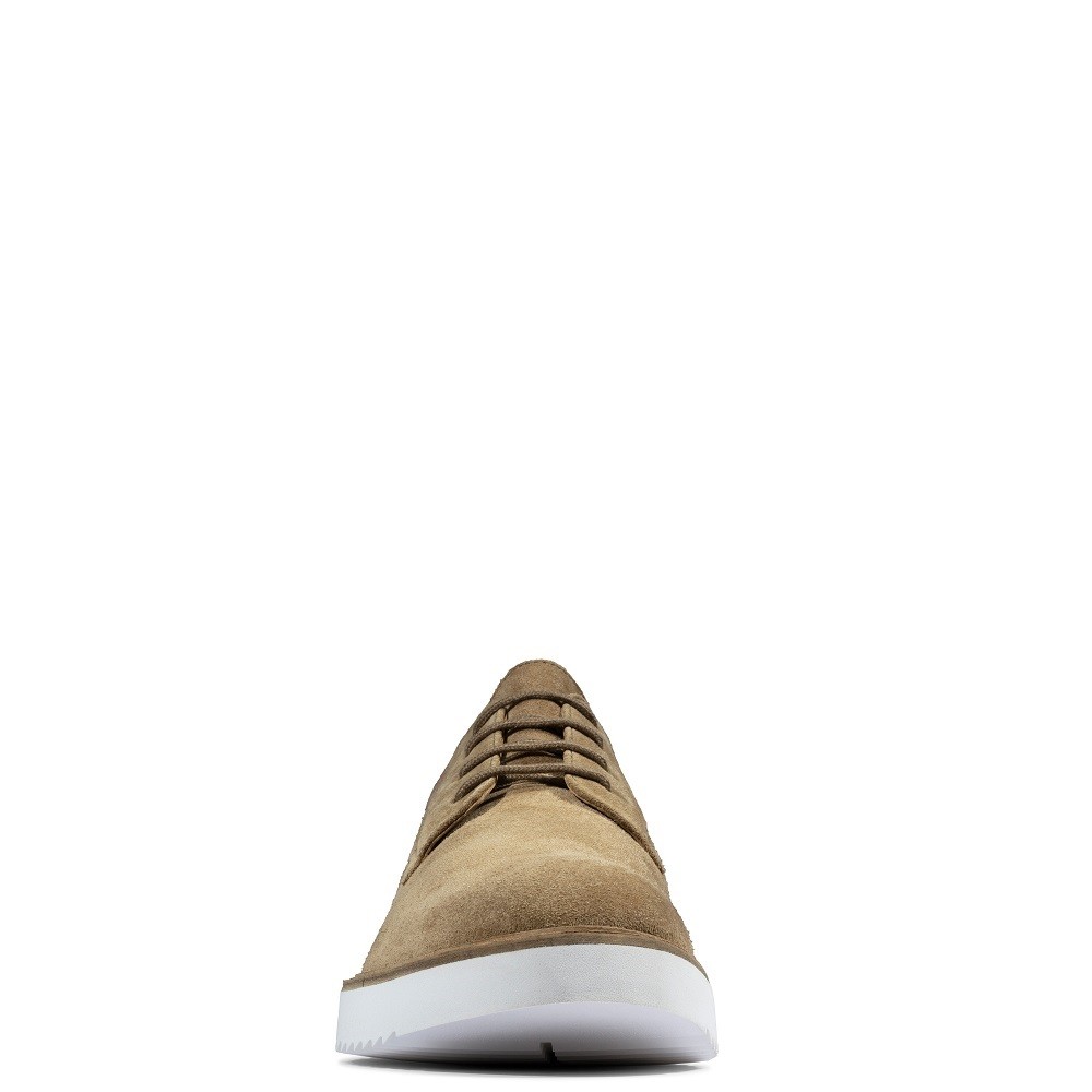 CLARKS</br>Ανδρικά Δετά Παπούτσια Μπεζ Suede ERNEST WALK Clarks CLARKS</br>Ανδρικά Δετά Παπούτσια Μπεζ Suede ERNEST WALK Clarks