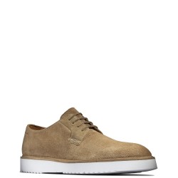 Ανδρικά Δετά Παπούτσια Μπεζ Suede ERNEST WALK Clarks