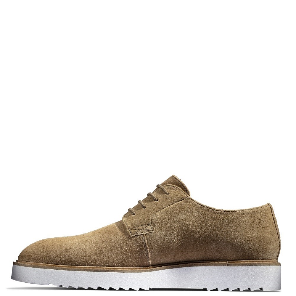 CLARKS</br>Ανδρικά Δετά Παπούτσια Μπεζ Suede ERNEST WALK Clarks CLARKS</br>Ανδρικά Δετά Παπούτσια Μπεζ Suede ERNEST WALK Clarks