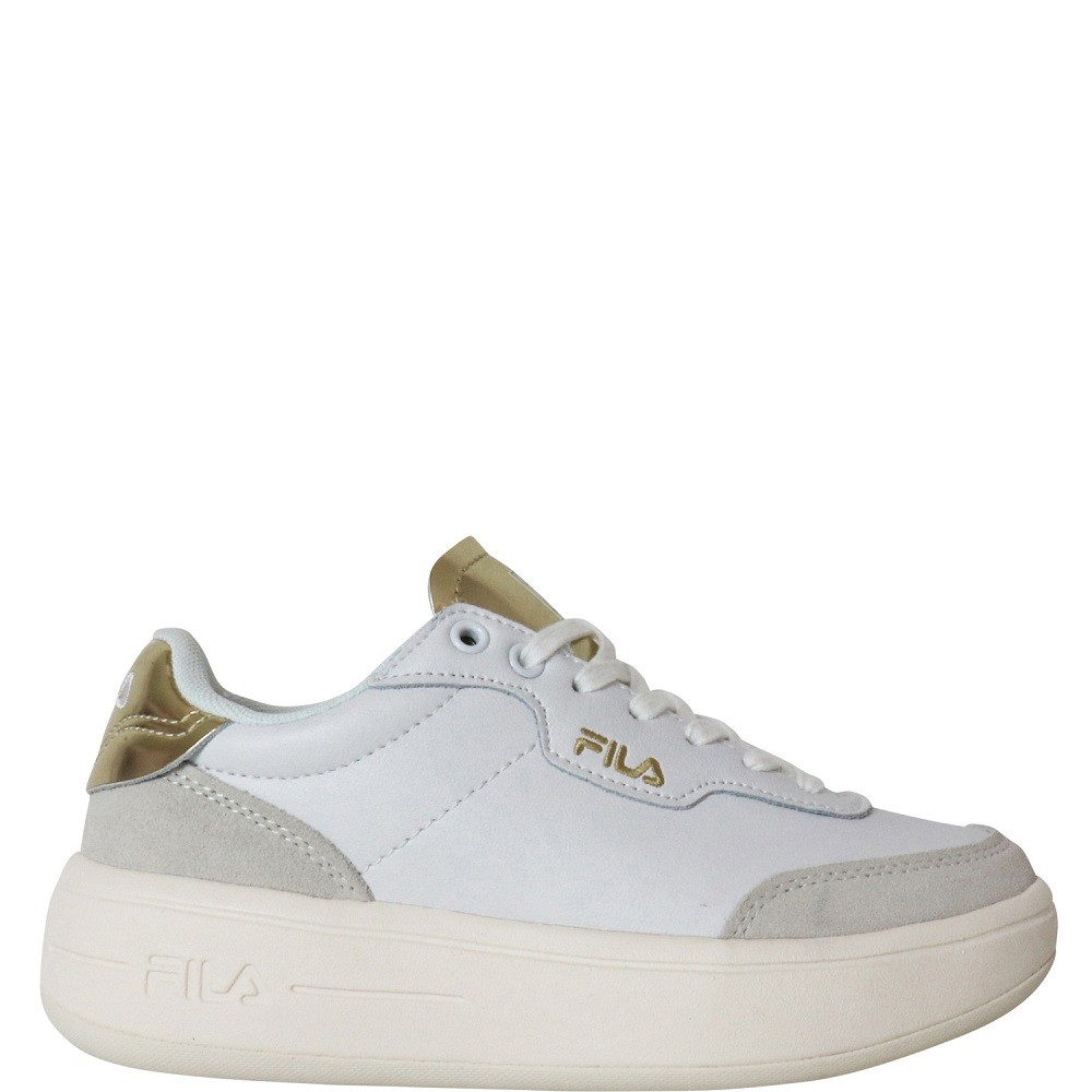 FILA</br>Γυναικεία Sneakers Λευκό/Χρυσό PREMIUM WMN FFW0336.13069 Fila FILA</br>Γυναικεία Sneakers Λευκό/Χρυσό PREMIUM WMN FFW0336.13069 Fila