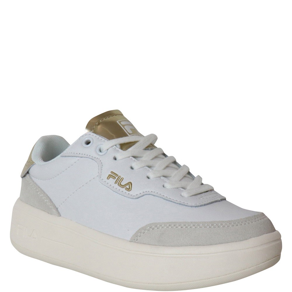 FILA</br>Γυναικεία Sneakers Λευκό/Χρυσό PREMIUM WMN FFW0336.13069 Fila FILA</br>Γυναικεία Sneakers Λευκό/Χρυσό PREMIUM WMN FFW0336.13069 Fila