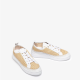 UNISA</br>Γυναικεία Sneakers Μπεζ/Λευκό Δέρμα FLEUR Unisa UNISA</br>Γυναικεία Sneakers Μπεζ/Λευκό Δέρμα FLEUR Unisa