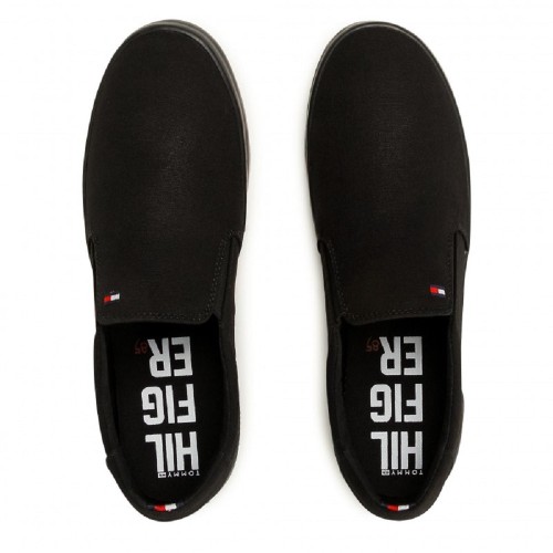 Ανδρικά Sneakers Slip-On Μαύρο FM0FM00597-0GK Tommy Hilfiger Ανδρικά Sneakers Slip-On Μαύρο FM0FM00597-0GK Tommy Hilfiger