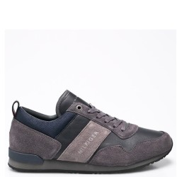 Ανδρικά Sneakers Γκρι Δέρμα FM0FM01123-907 Tommy Hilfiger