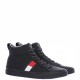 TOMMY HILFIGER</br>Ανδρικά Μποτάκια Μαύρο Δέρμα FM0FM01713-990 Tommy Hilfiger
