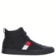TOMMY HILFIGER</br>Ανδρικά Μποτάκια Μαύρο Δέρμα FM0FM01713-990 Tommy Hilfiger