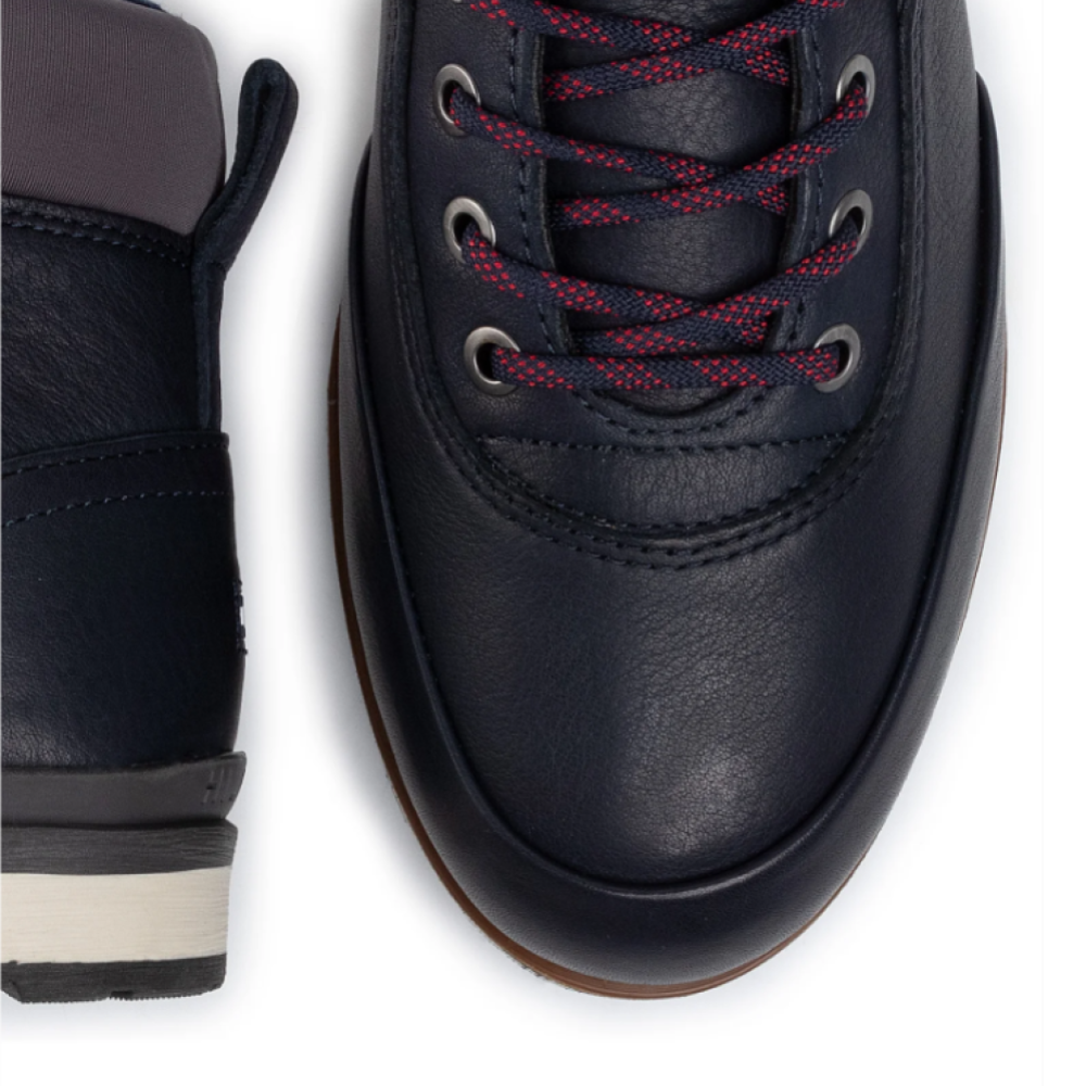TOMMY HILFIGER</br>Ανδρικά Μποτάκια Μπλε Δέρμα FM0FM02534-CKI Tommy Hilfiger