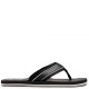 TOMMY HILFIGER</br>Ανδρικές Σαγιονάρες Μαύρο Δέρμα FM0FM03384-BDS Tommy Hilfiger