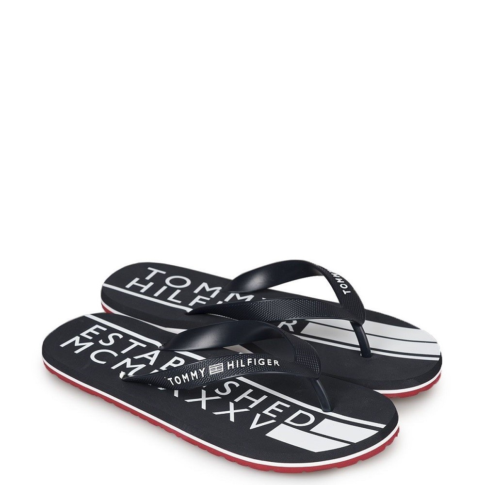 TOMMY HILFIGER</br>Ανδρικές Σαγιονάρες Μπλε FM0FM03984-DW5 Tommy Hilfiger