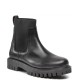TOMMY HILFIGER</br>Ανδρικά Μποτάκια Μαύρο Δέρμα Chelsea FM0FM04186-BDS Tommy Hilfiger
