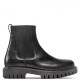 TOMMY HILFIGER</br>Ανδρικά Μποτάκια Μαύρο Δέρμα Chelsea FM0FM04186-BDS Tommy Hilfiger