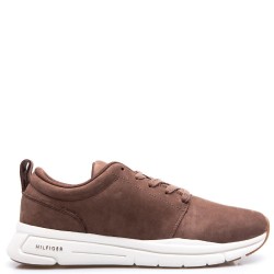 Ανδρικά Sneakers Καφέ Δέρμα FM0FM04213-GT6 Tommy Hilfiger