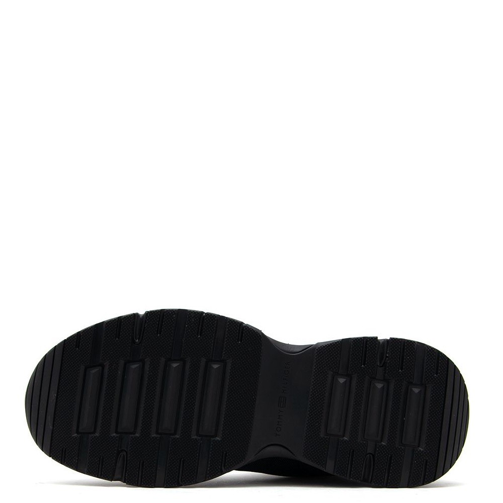 TOMMY HILFIGER</br>Ανδρικά Μποτάκια Μαύρο Δέρμα FM0FM04251-BDS Tommy Hilfiger