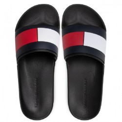 Ανδρικές Σαγιονάρες Μαύρο FM0FM04263-BDS Tommy Hilfiger