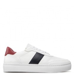 Ανδρικά Sneakers Λευκό Δέρμα FM0FM04284-YBR Tommy Hilfiger