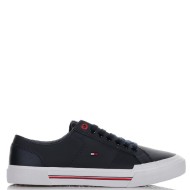 Ανδρικά Sneakers Μπλε Δέρμα FM0FM04561-DW5 Tommy Hilfiger