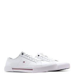 Ανδρικά Sneakers Λευκό Δέρμα FM0FM04561-YBS Tommy Hilfiger