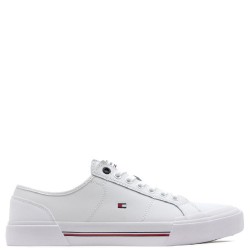 Ανδρικά Sneakers Λευκό Δέρμα FM0FM04561-YBS Tommy Hilfiger