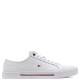 TOMMY HILFIGER</br>Ανδρικά Sneakers Λευκό Δέρμα FM0FM04561-YBS Tommy Hilfiger TOMMY HILFIGER</br>Ανδρικά Sneakers Λευκό Δέρμα FM0FM04561-YBS Tommy Hilfiger