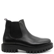 Ανδρικά Μποτάκια Μαύρο Δέρμα Chelsea FM0FM04755-BDS Tommy Hilfiger