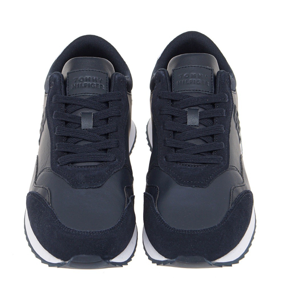 TOMMY HILFIGER</br>Ανδρικά Sneakers Μπλε Δέρμα FM0FM04776-DW5 Tommy Hilfiger TOMMY HILFIGER</br>Ανδρικά Sneakers Μπλε Δέρμα FM0FM04776-DW5 Tommy Hilfiger
