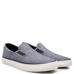 Ανδρικά Sneakers Slip-On Μπλε FM0FM04947-DW5 Tommy Hilfiger