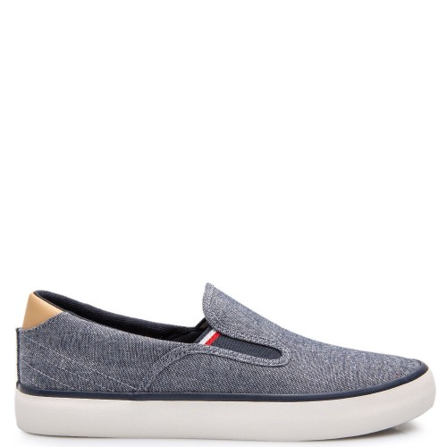 Ανδρικά Sneakers Slip-On Μπλε FM0FM04947-DW5 Tommy Hilfiger