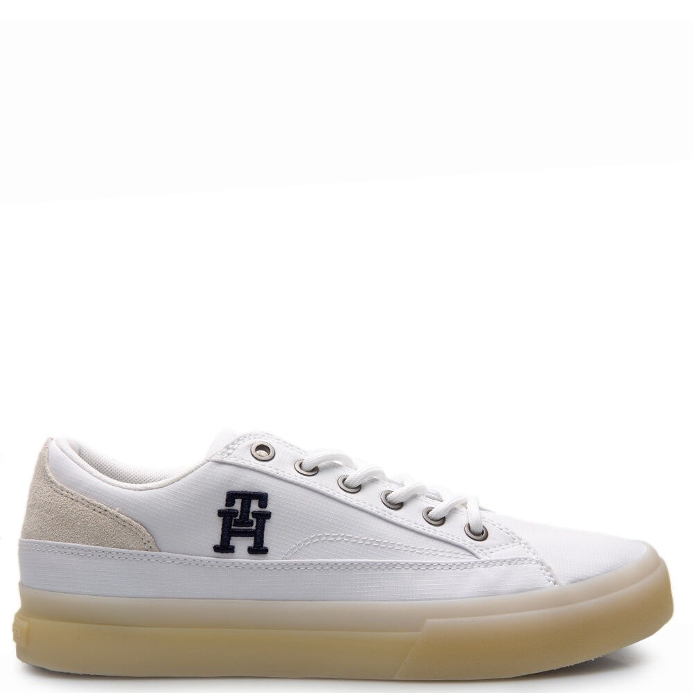 TOMMY HILFIGER</br>Ανδρικά Sneakers Λευκό FM0FM04951-YBS Tommy Hilfiger TOMMY HILFIGER</br>Ανδρικά Sneakers Λευκό FM0FM04951-YBS Tommy Hilfiger