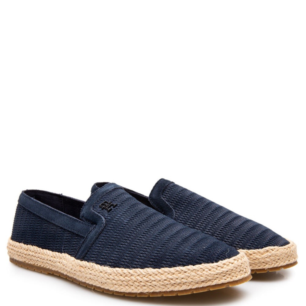 TOMMY HILFIGER</br>Ανδρικές Εσπαντρίγιες Μπλε Suede FM0FM04984-DW5 Tommy Hilfiger TOMMY HILFIGER</br>Ανδρικές Εσπαντρίγιες Μπλε Suede FM0FM04984-DW5 Tommy Hilfiger