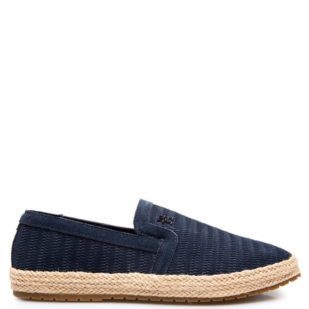 TOMMY HILFIGER</br>Ανδρικές Εσπαντρίγιες Μπλε Suede FM0FM04984-DW5 Tommy Hilfiger TOMMY HILFIGER</br>Ανδρικές Εσπαντρίγιες Μπλε Suede FM0FM04984-DW5 Tommy Hilfiger