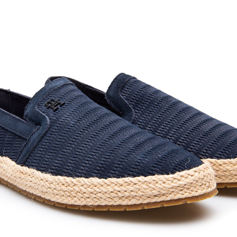 TOMMY HILFIGER</br>Ανδρικές Εσπαντρίγιες Μπλε Suede FM0FM04984-DW5 Tommy Hilfiger TOMMY HILFIGER</br>Ανδρικές Εσπαντρίγιες Μπλε Suede FM0FM04984-DW5 Tommy Hilfiger