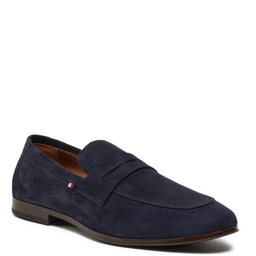 TOMMY HILFIGER</br>Ανδρικά Μοκασίνια Μπλε Suede FM0FM04988-DW5 Tommy Hilfiger TOMMY HILFIGER</br>Ανδρικά Μοκασίνια Μπλε Suede FM0FM04988-DW5 Tommy Hilfiger