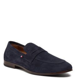 Ανδρικά Μοκασίνια Μπλε Suede FM0FM04988-DW5 Tommy Hilfiger