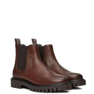 Ανδρικά Μποτάκια Κονιάκ Δέρμα Αδιάβροχο Chelsea FM0FM05197-GVI Tommy Hilfiger Ανδρικά Μποτάκια Κονιάκ Δέρμα Αδιάβροχο Chelsea FM0FM05197-GVI Tommy Hilfiger