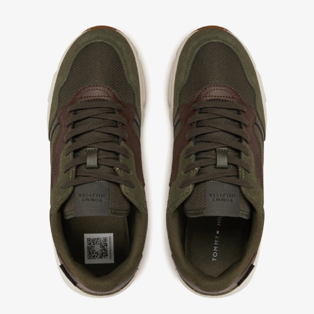 TOMMY HILFIGER</br>Ανδρικά Sneakers Χακί FM0FM05218-RBN Tommy Hilfiger TOMMY HILFIGER</br>Ανδρικά Sneakers Χακί FM0FM05218-RBN Tommy Hilfiger