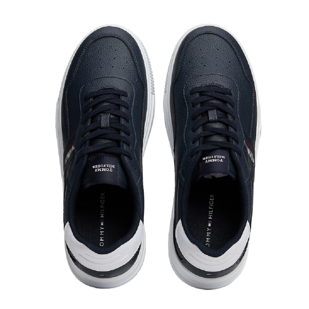 TOMMY HILFIGER</br>Ανδρικά Sneakers Μπλε Δέρμα FM0FM05300-DW5 Tommy Hilfiger TOMMY HILFIGER</br>Ανδρικά Sneakers Μπλε Δέρμα FM0FM05300-DW5 Tommy Hilfiger